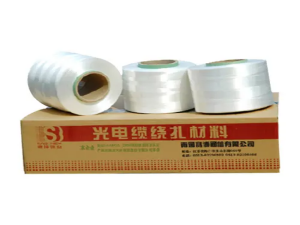 Binding yarn for fiber optical cable